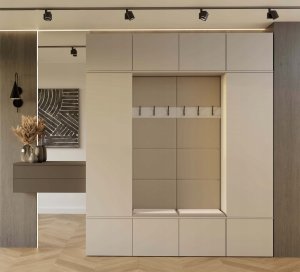 Garderoba HAGA IV 2Sz2W KASZMIR 2x Szafa + 2x Wieszak 8