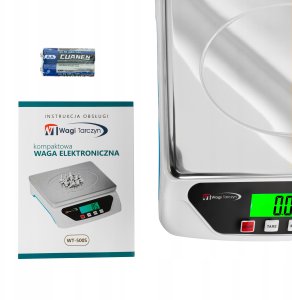 Waga elektroniczna WAGI TARCZYN WT-500S 30kg 12