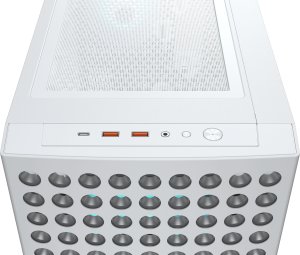 Obudowa Cougar COUGAR AIRFACE ECO* RGB PC Case, Mid Tower, White 6