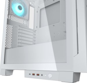 Obudowa Cougar COUGAR AIRFACE ECO* RGB PC Case, Mid Tower, White 9