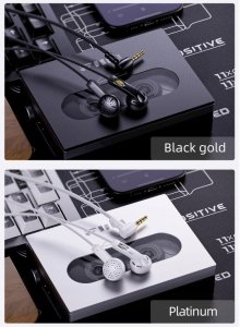 Słuchawki FiiO JF11 - Black - Słuchawki pchełki extended bass 8