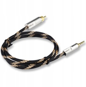 Kabel FiiO Jack 3.5mm - RCA (Cinch 20m czarny (6953175731887) 2