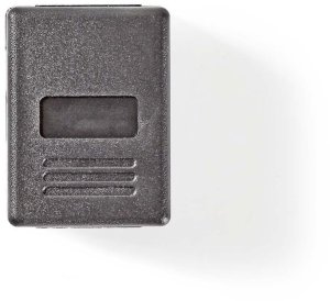 C-Tech NEDIS síťová spojka RJ45, CAT5, RJ45 (8P8C) Zásuvka - RJ45 (8P8C) Zásuvka 5