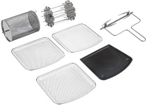 TESLA AirCook & Grill QG800 WiFi wielofunkcyjna frytkownica i grill z aplikacją mobilną 12