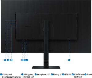 Monitor Samsung ViewFinity S8 (LS37D800EAUXEN) 13