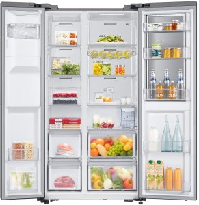 Lodówka Samsung RH64DG53R3S9EF Side by Side Wygląd ze stali nierdzewnej 5