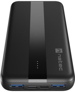 Powerbank Natec Trevi Slim Q 10000mAh Czarny 5