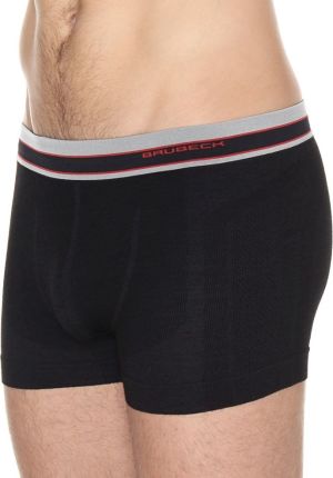 Brubeck Bokserki męskie Active Wool czarne r. S (BX10870) 3