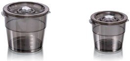 MagicVac  2 Vakuumbehältern EXECUTIVE 2,0l und 4,0l rund 1