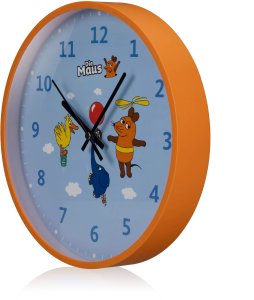 DieMaus Wall Clock for Kids Mouse, Elephant & Duck 2