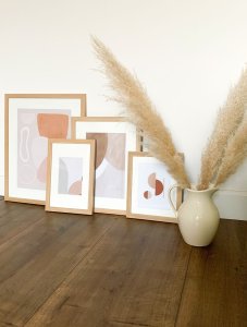 Ramka Deknudt S66KH1 P1 30x30 Drewno w kolorze dębu z Pptt. 6