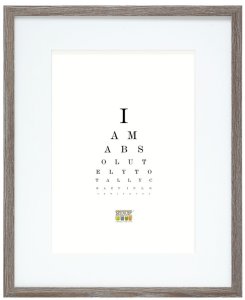 Deknudt S66KH3 P1 DIN A3 29,7x42 Holz grau mit Passepartout 4