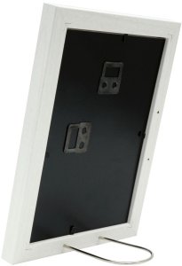 Ramka Deknudt S66KF1 P1 20x20 drewno biały z passepartout 3