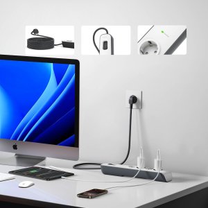 Belkin Surge Prot.Strip 4 outlet 2 Meter power cord BSV400vf2M-V2 4