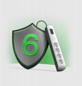 Belkin Surge Prot.Strip 4 outlet 2 Meter power cord BSV400vf2M-V2 7