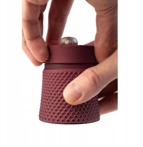 Peugeot Bali Fonte Pfeffermühle 8cm RED 6