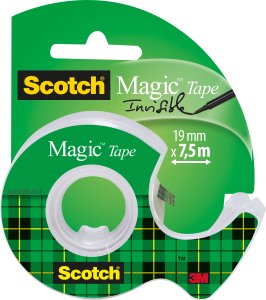 Scotch Magic Abroller 19mmx7,5m transp. matt 8-1975D 1