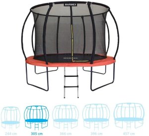 Huśtawka Marimex Marimex Premium trampolína 305 cm + vnitřní ochranná síť + schůdky ZDARMA 2