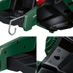 Bosch UniversalFan 18V-1000 akumulátorový ventilátor, 1000 m3/h, akumulátor, JetBreeze Airflow 4