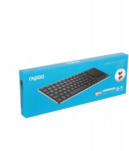 Klawiatura Rapoo RAPOO Klawiatura E2810M Bezprzewodowa 2.4GHz Bluetooth CZ/SK czarny 6