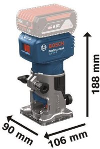 Frezarka Bosch GLF 18V-8 18 V 2