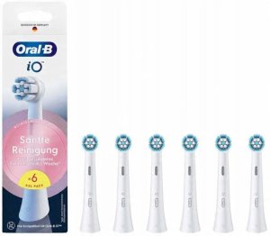 Oral-B iO Aufsteckbürsten Sanfte Reinigung 6er 1