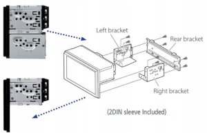 Radio samochodowe JVC KW-M695DBT 8