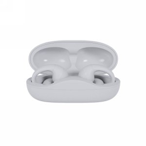 Happy Plugs Clip - bezprzewodowe otwarte słuchawki douszne (white) 1