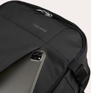 Plecak podróżny i na laptop 17" Tucano BKTUG-ML-BK, standardowe linie lotnicze, czarny 7