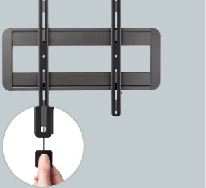 Uchwyt płaski One For All WM5610 do dużych TV 42"-100" max 100kg, czarny 4
