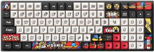 IQUNIX F97 Graffiti Slate Wireless Gaming Tastatur, RGB - Moonstone-Switches 1