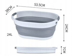 Składany kosz na pranie Dirt Devil 10