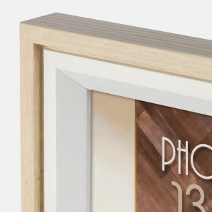 Ramka ZEP Bologna cream 13x18 Drewno Ramka na zdjęcia BG657C 2
