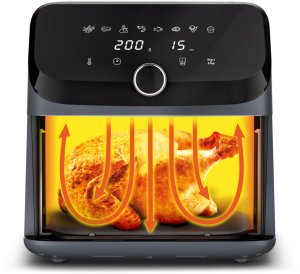 Frytkownica beztłuszczowa Tefal Easy Fry Mega Pepper EY855B 5