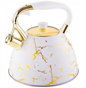 CZAJNIK NIEELEKTRYCZNY OD 2283 BIAŁY ZŁOTY 3 L 6