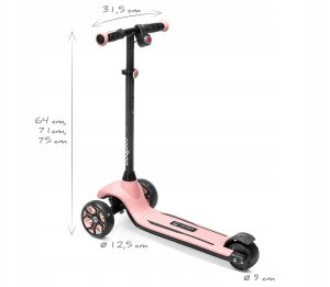 HULAJNOGA ELEKTRYCZNA EASY GO PINK 7