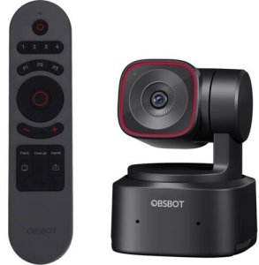 OBSBOT Tiny 2 Lite Remote Combo PTZ Webcam 1