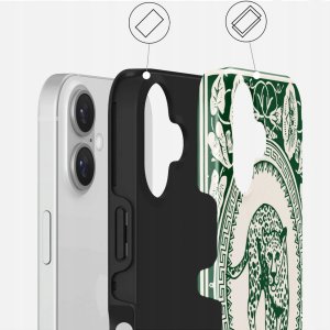 Burga Tough Magsafe - obudowa ochronna do iPhone 16 kompatybilna z MagSafe (antique) 5