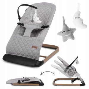 KIDWELL LEŻACZEK BUJACZEK LARO FULL GREY/WOODEN 5906601700897 1