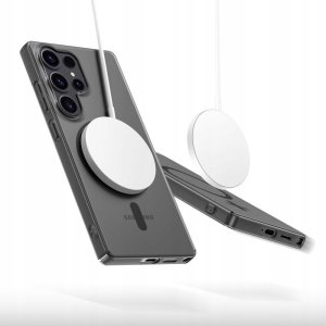 Tech-Protect Magslim Magsafe do Galaxy S25 Ultra czarny matowy 2