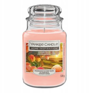 Yankee Candle Home Inspiration Golden Peach Świeca Duża 538g 1