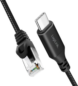 LogiLink USB 3.2 typ C - RJ45 10.0m 3