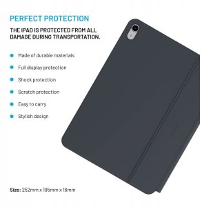 FIXED Typee do Apple iPad 10.9" 2022 (10. generacji) czarny 6