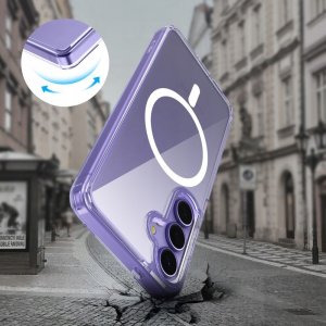 Tech-Protect Flexair Hybrid Magsafe Galaxy S25 Edge clear 5