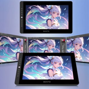 Bosto OLED Pen Display Touch Movsketch 13 6