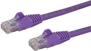StarTech Patchcord CAT6, POE, 5m, fioletowy (N6PATC5MPL) 1