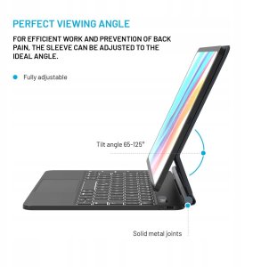 FIXED Typee do Apple iPad Pro 11" M4 2024 czarny 6