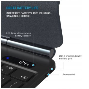 FIXED Typee do Apple iPad Pro 11" M4 2024 czarny 8