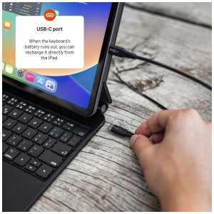 FIXED Typee do Apple iPad Pro 11" M4 2024 czarny 9