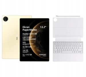 Huawei MatePad Pro 13,2" 12/512GB PaperMatte złoty + klawiatura + rysik 1